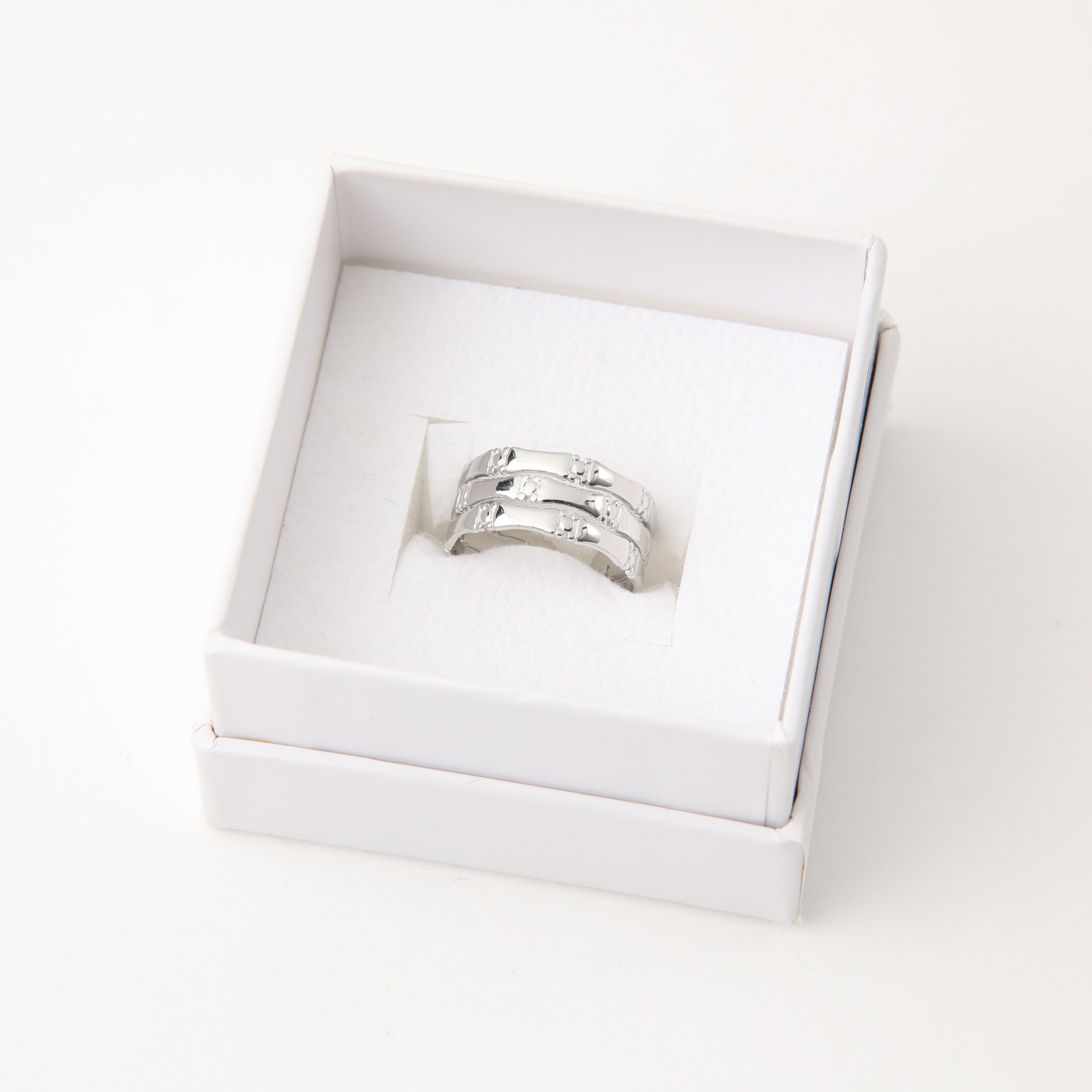 Anillo  19v69 Plateado Mujer STR200