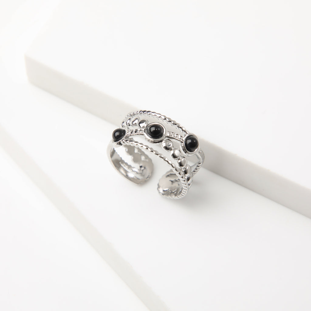 Anillo  19v69 Plateado Mujer STR084