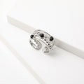 Anillo  19v69 Plateado Mujer STR084