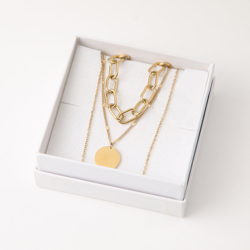 Collar 19V69 Italia Dorado STNE108