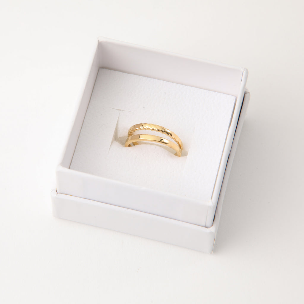 Anillo  19v69 Dorado Mujer STR253