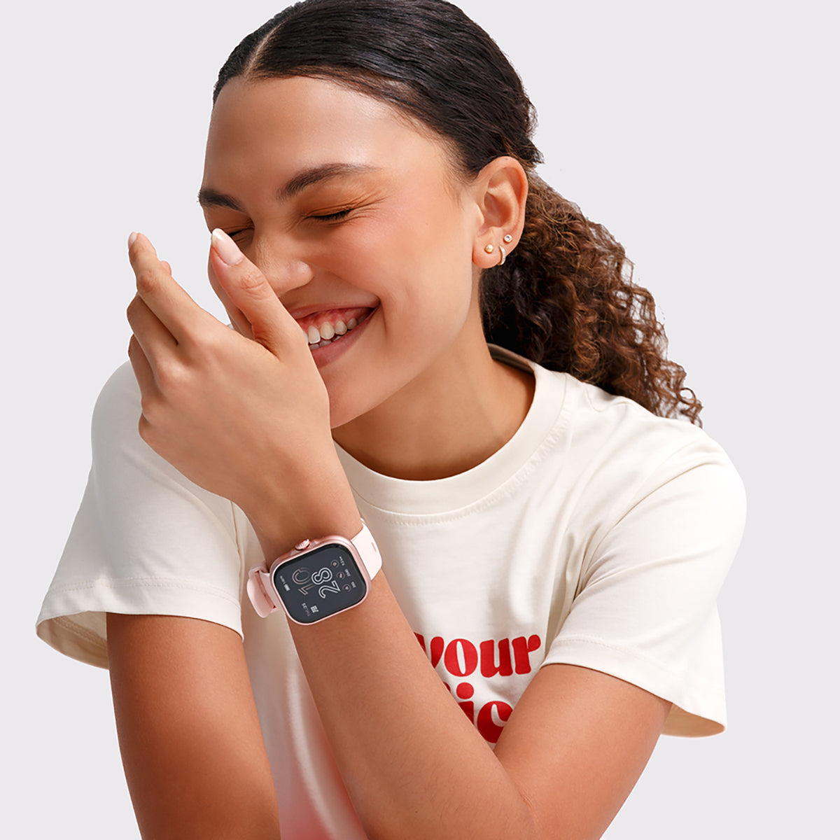 Reloj Smart Watch Cubitt CT-VIVA5 Unisex Oro Rosa