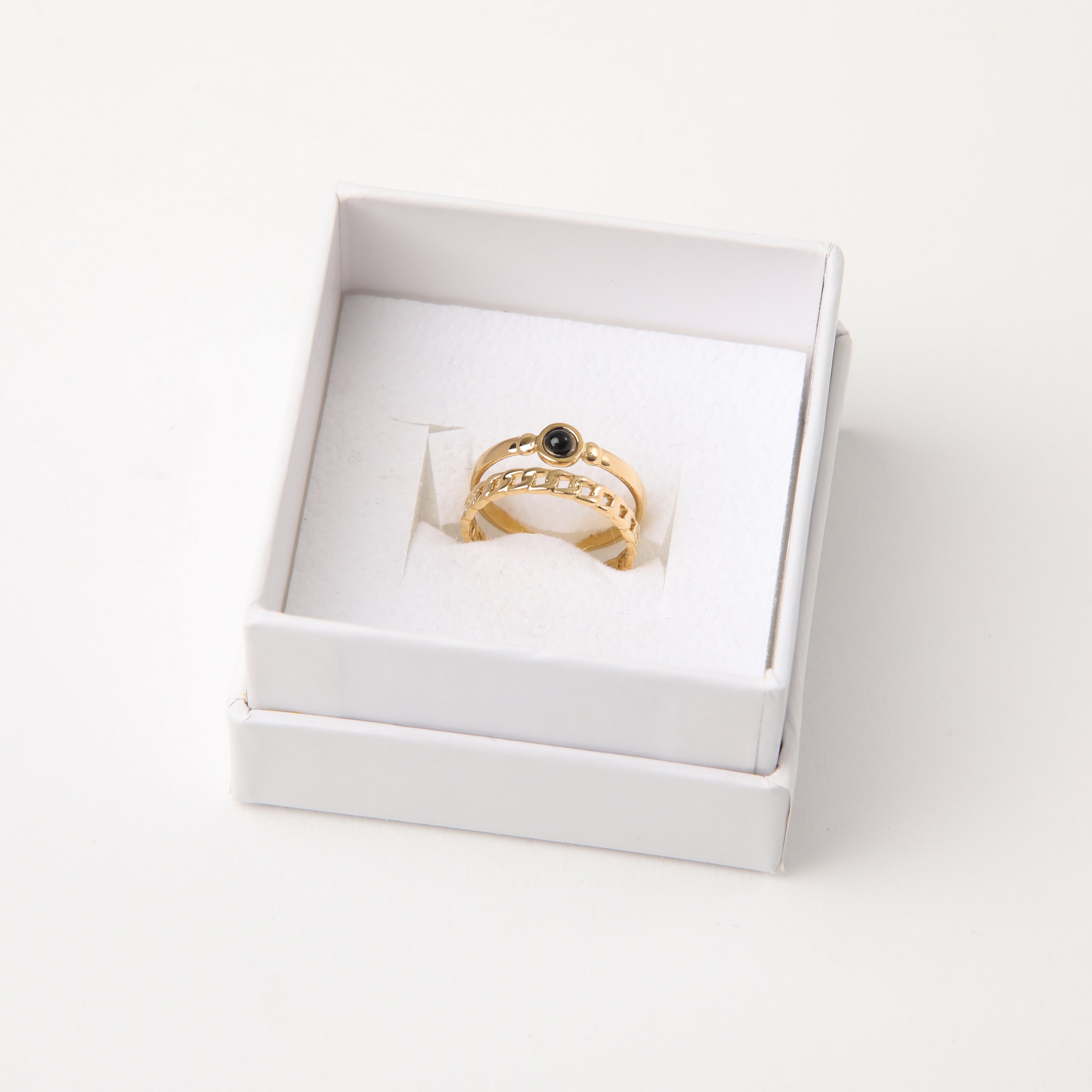 Anillo  19v69 Dorado Mujer STR132