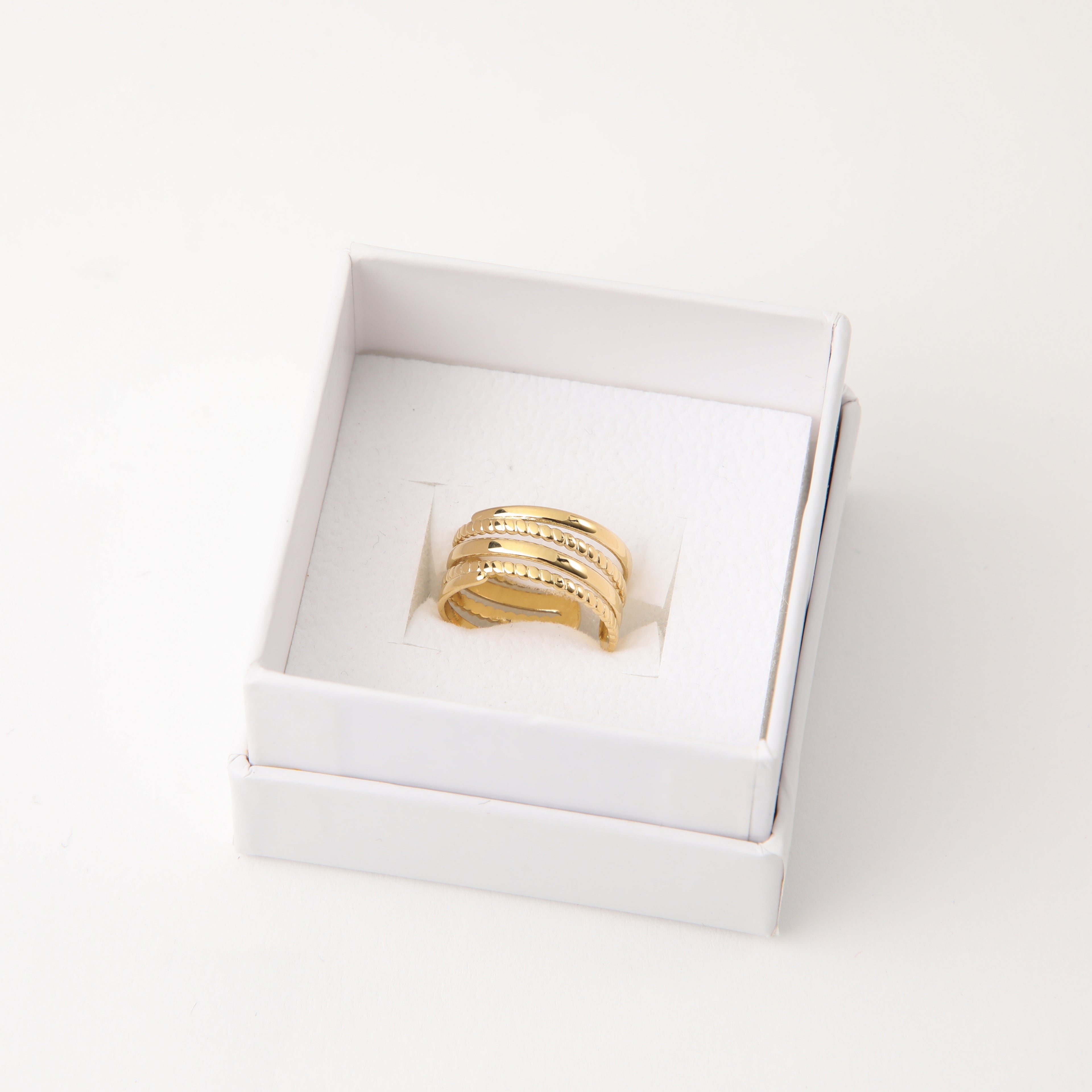 Anillo  19v69 Dorado Mujer STR206