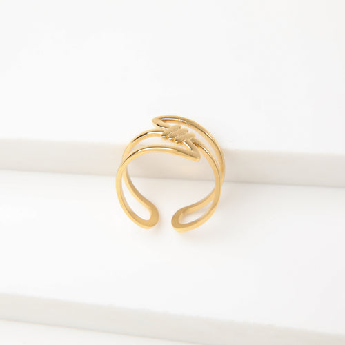 Anillo  19v69 Dorado Mujer STR268