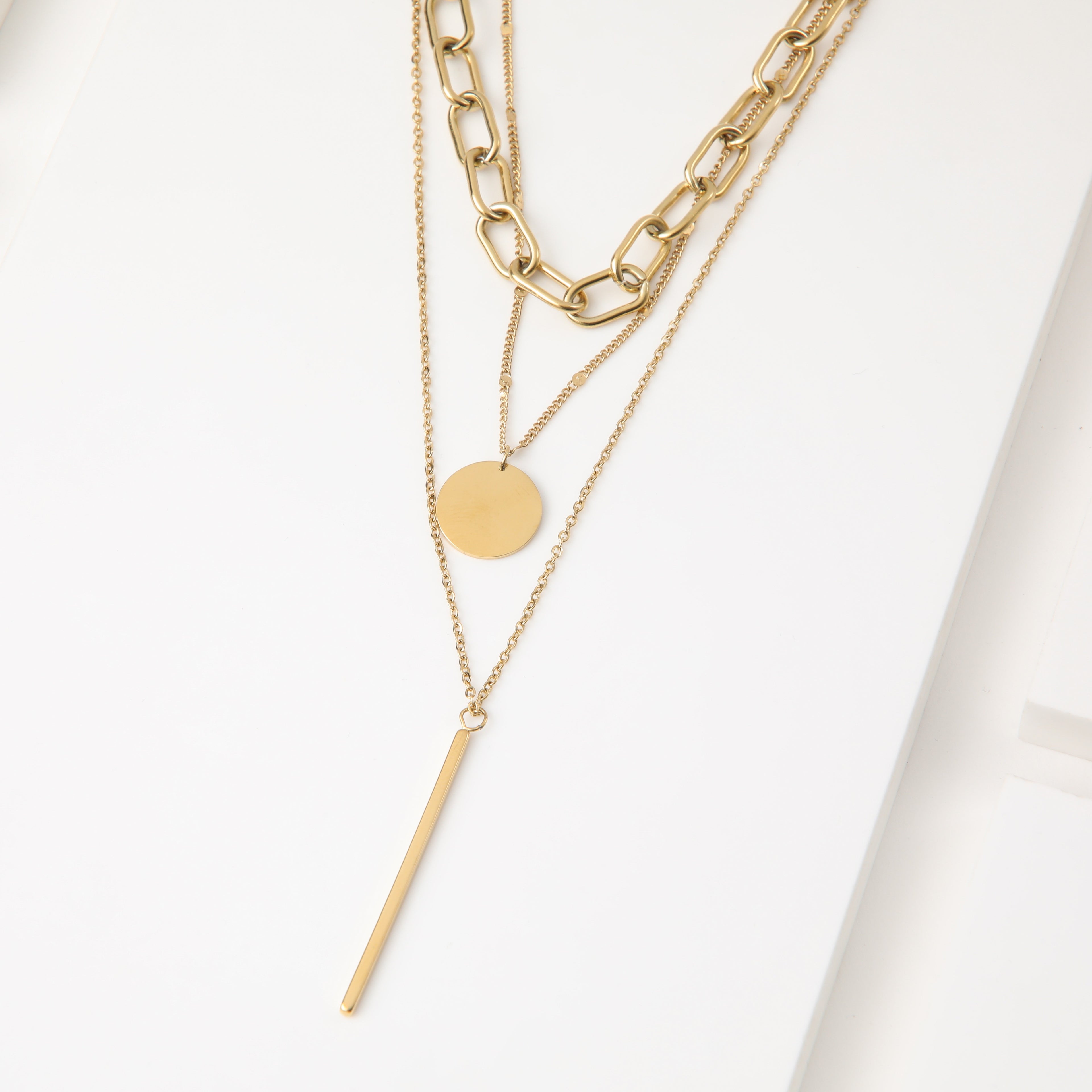 Collar 19V69 Italia Dorado STNE108