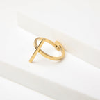 Anillo  19v69 Dorado Mujer STR256