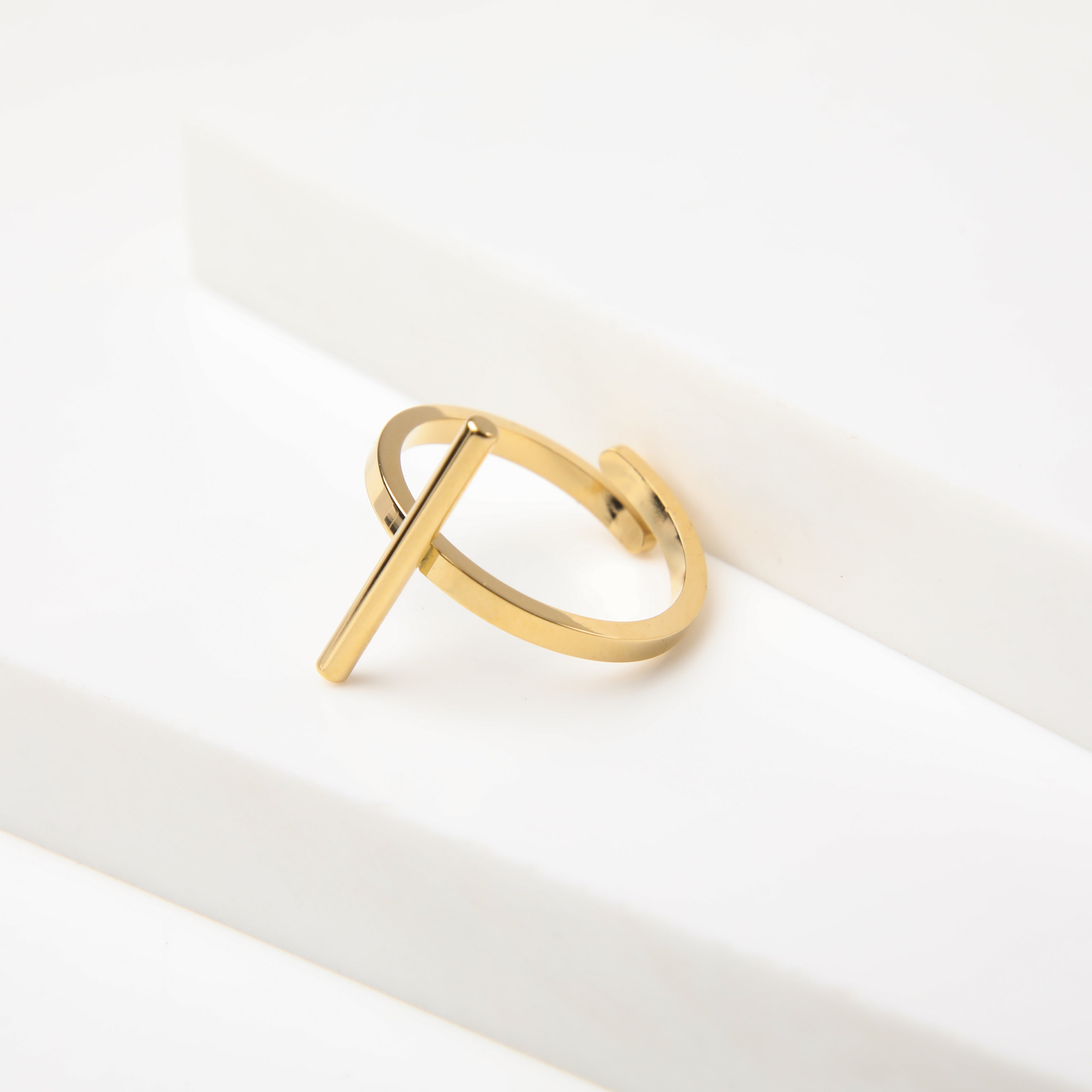 Anillo  19v69 Dorado Mujer STR256