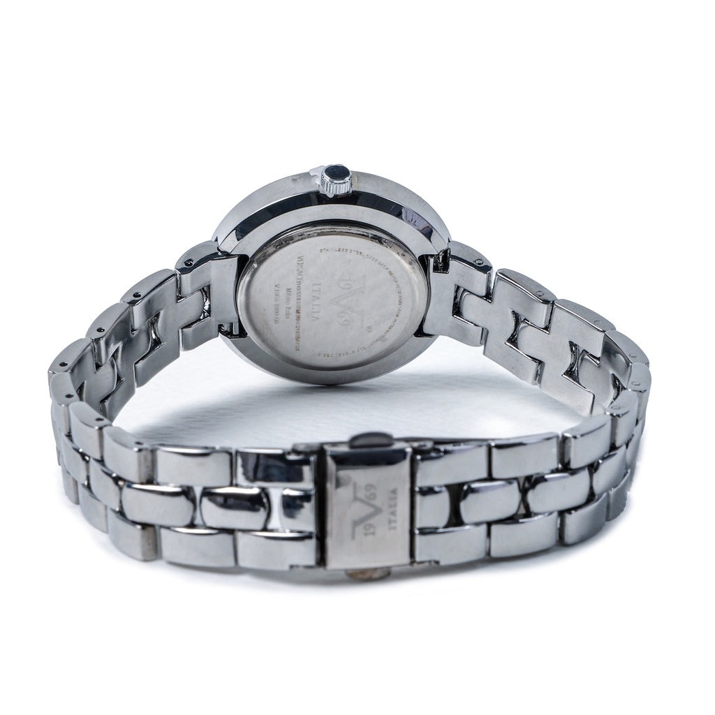 Reloj y Aros19v69 Italia V1969-1000-60 Plateado