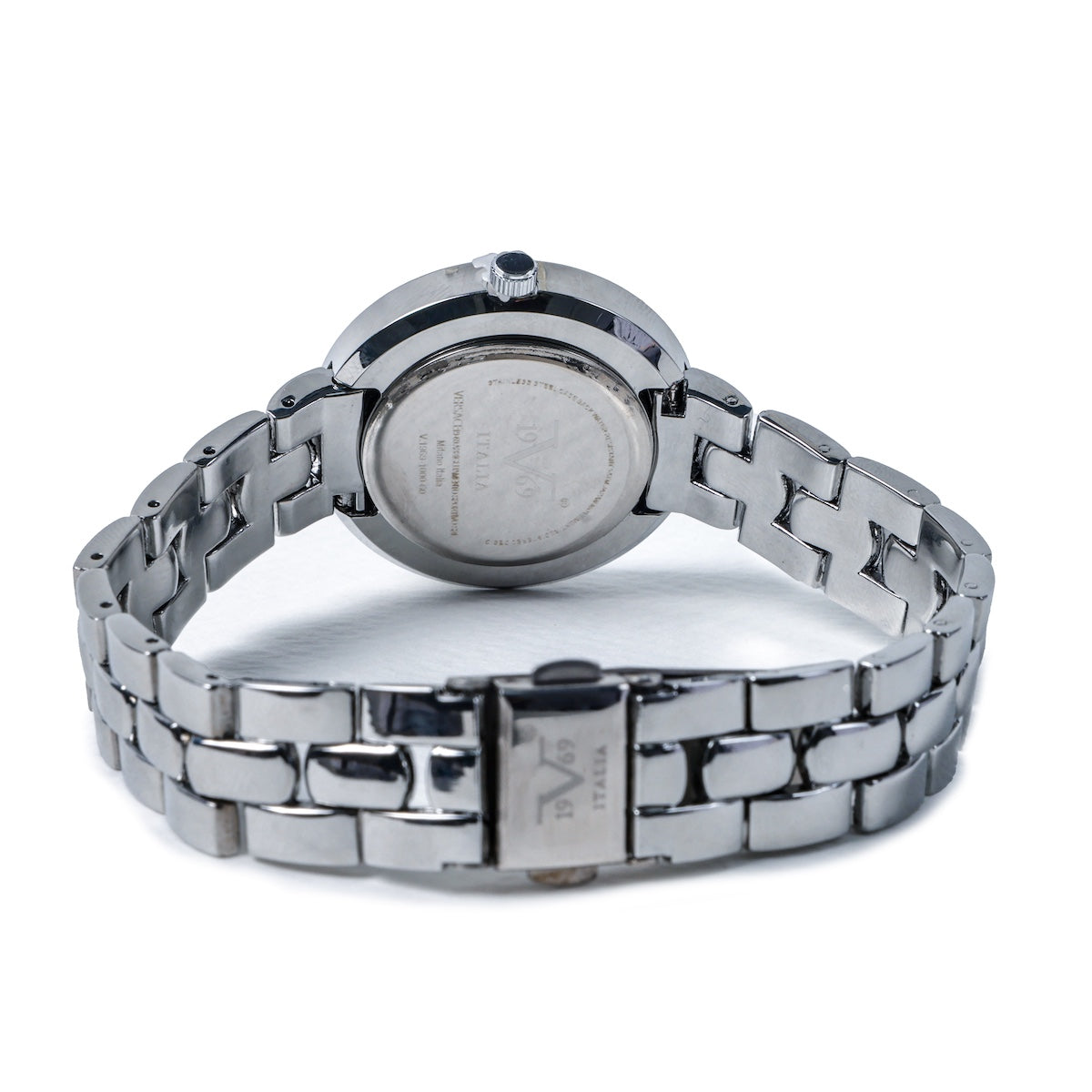 Reloj y Aros19v69 Italia V1969-1000-60 Plateado