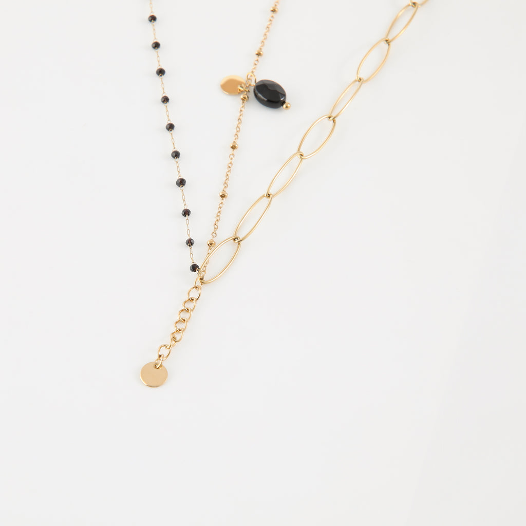 Pulsera Doble  19v69 Dorado Mujer STB162