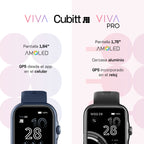 Reloj Smart Watch Cubitt CT-VIVA2 Unisex Azul