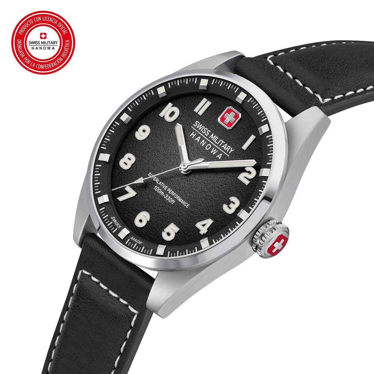 Reloj Swiss Military Hanowa  SMWGA0001501 Negro