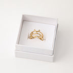 Anillo  19v69 Dorado Mujer STR167