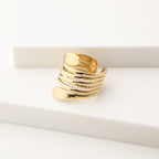 Anillo  19v69 Dorado Mujer STR212