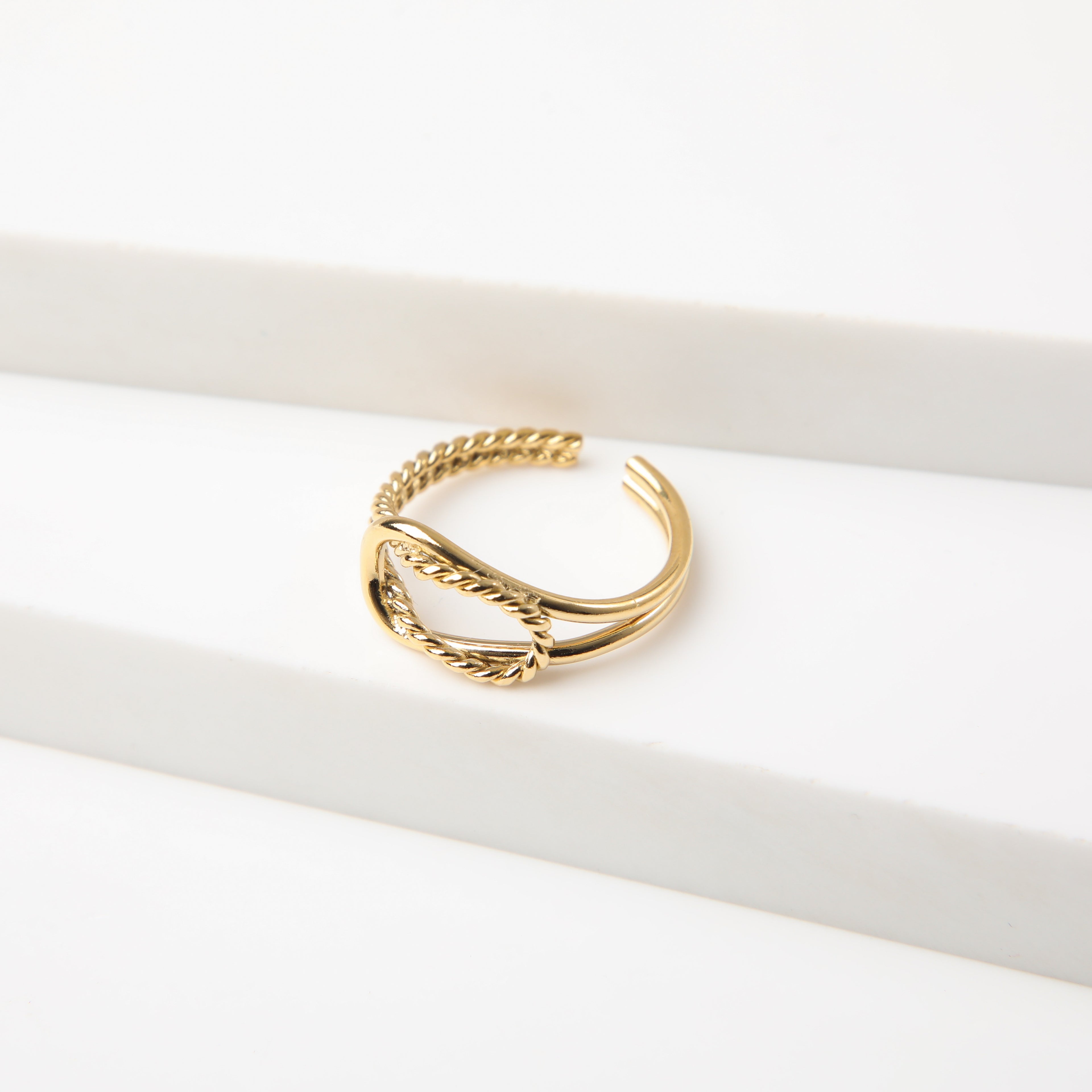 Anillo  19v69 Dorado Mujer STR220