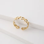 Anillo  19v69 Dorado Mujer STR257