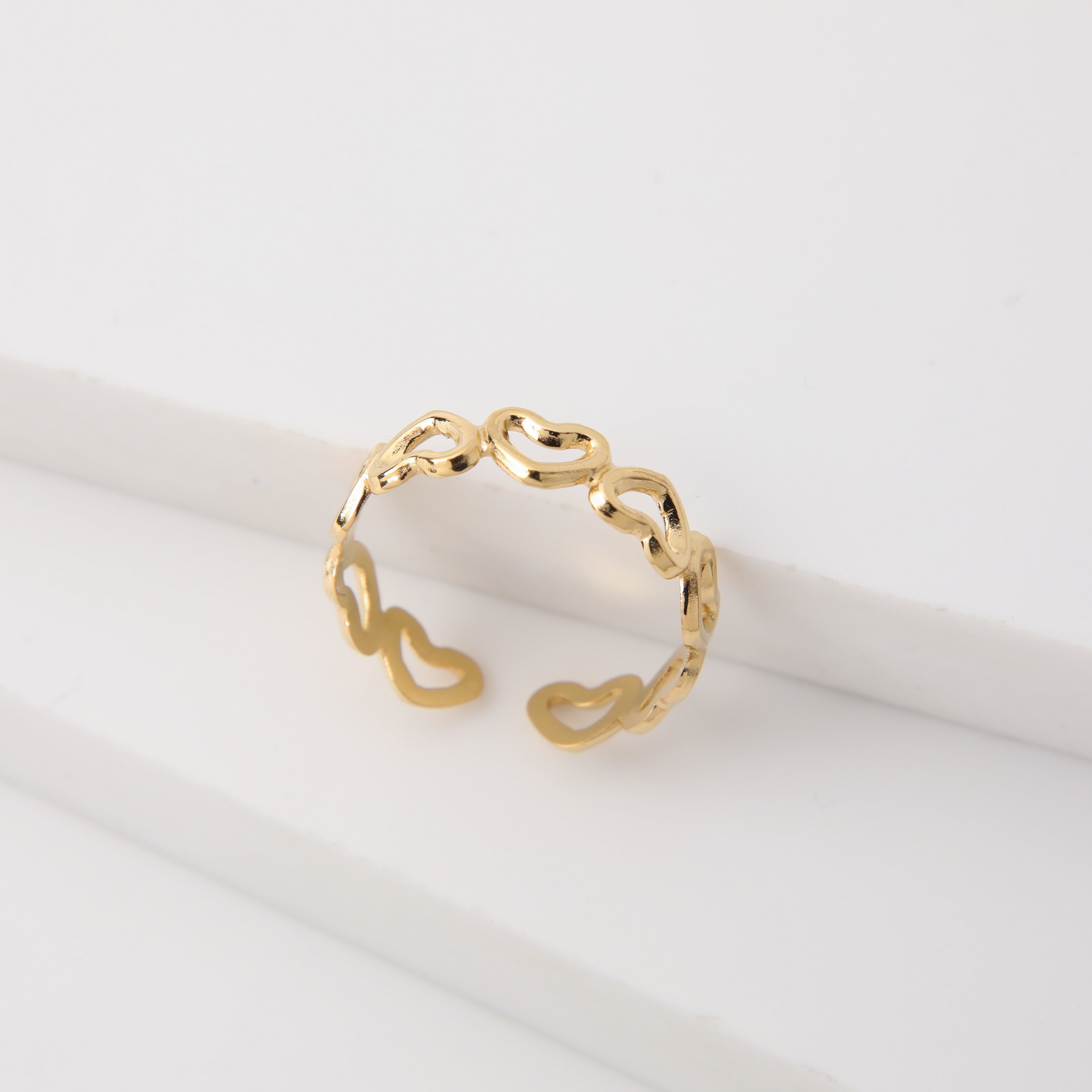 Anillo  19v69 Dorado Mujer STR257