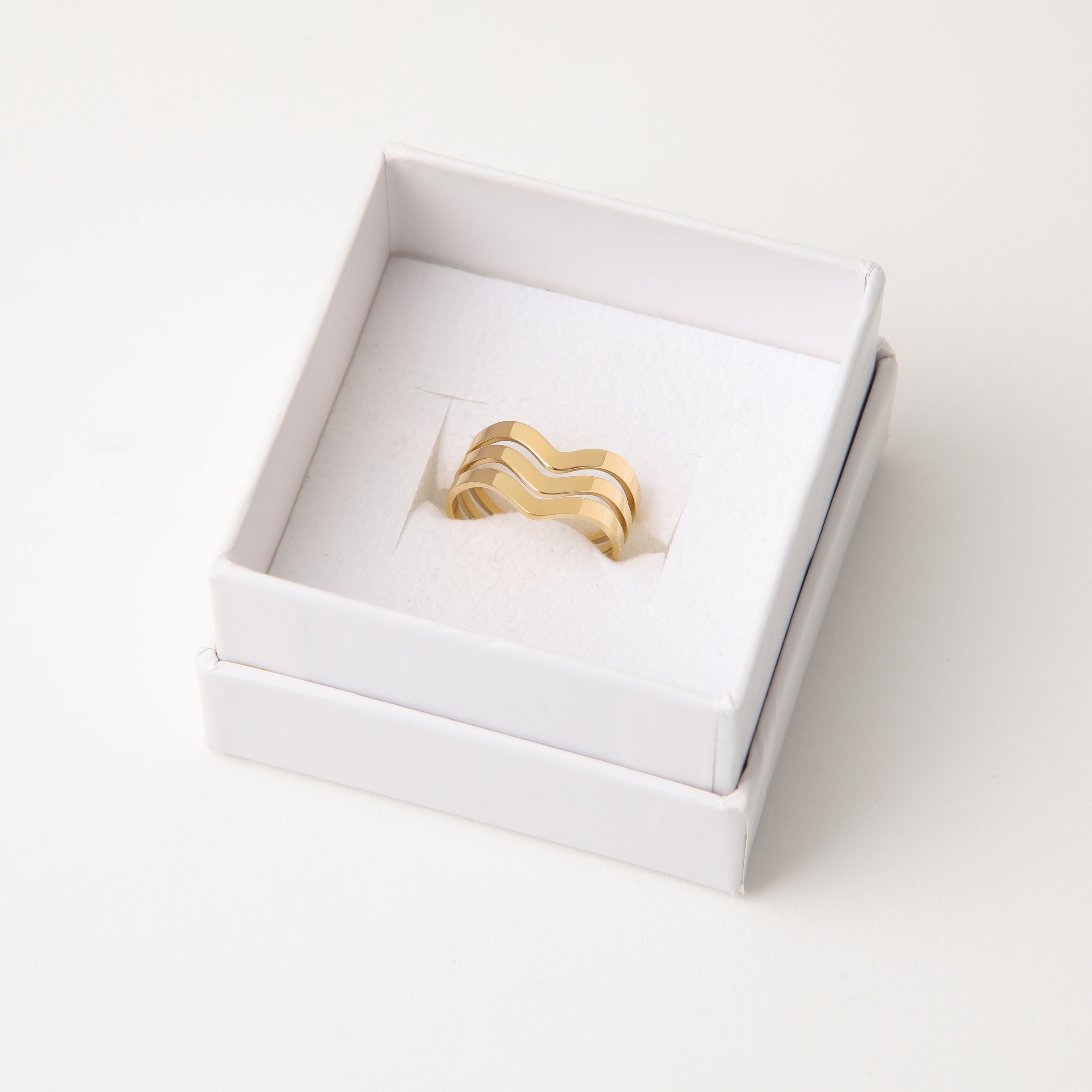 Anillo  19v69 Dorado Mujer STR303