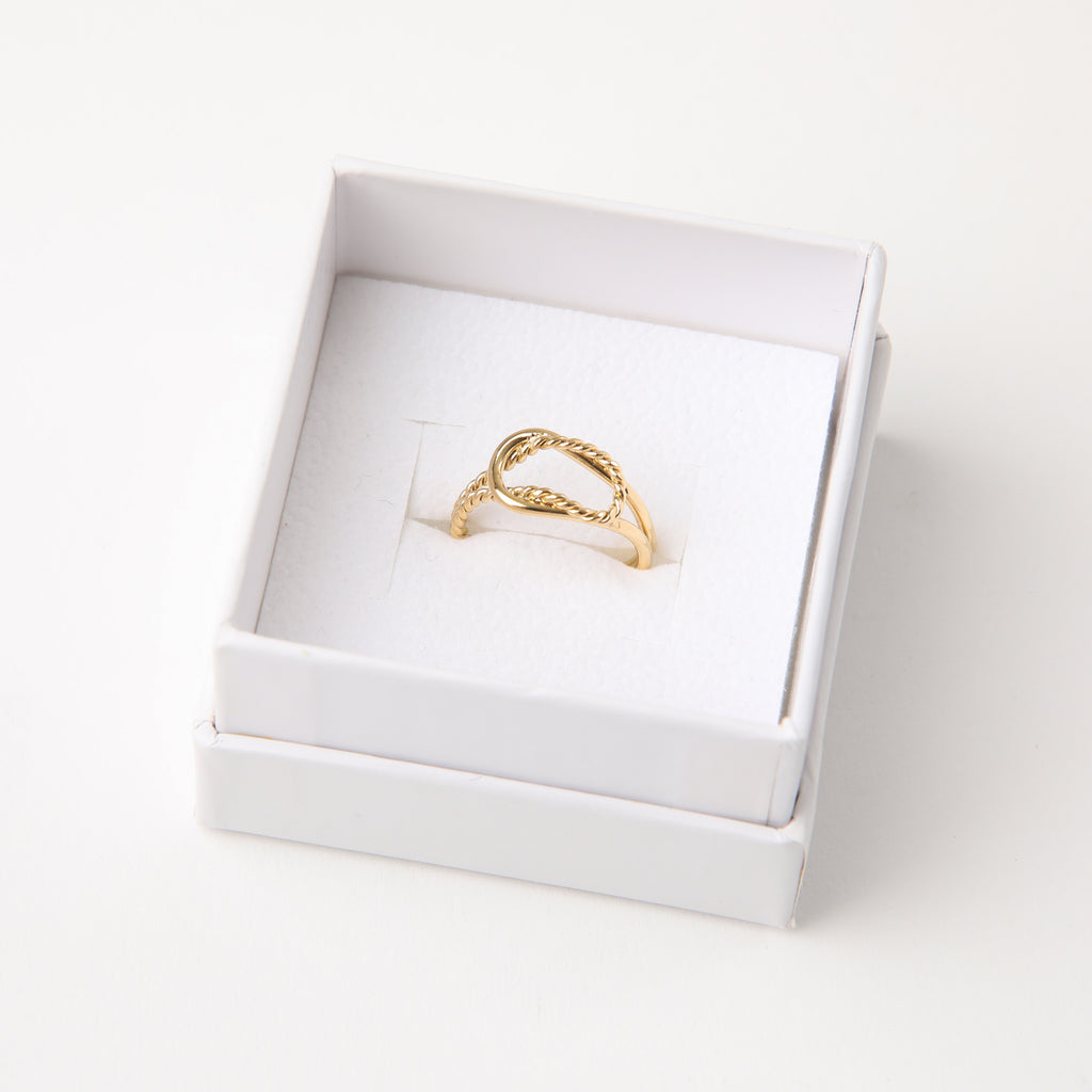 Anillo  19v69 Dorado Mujer STR220