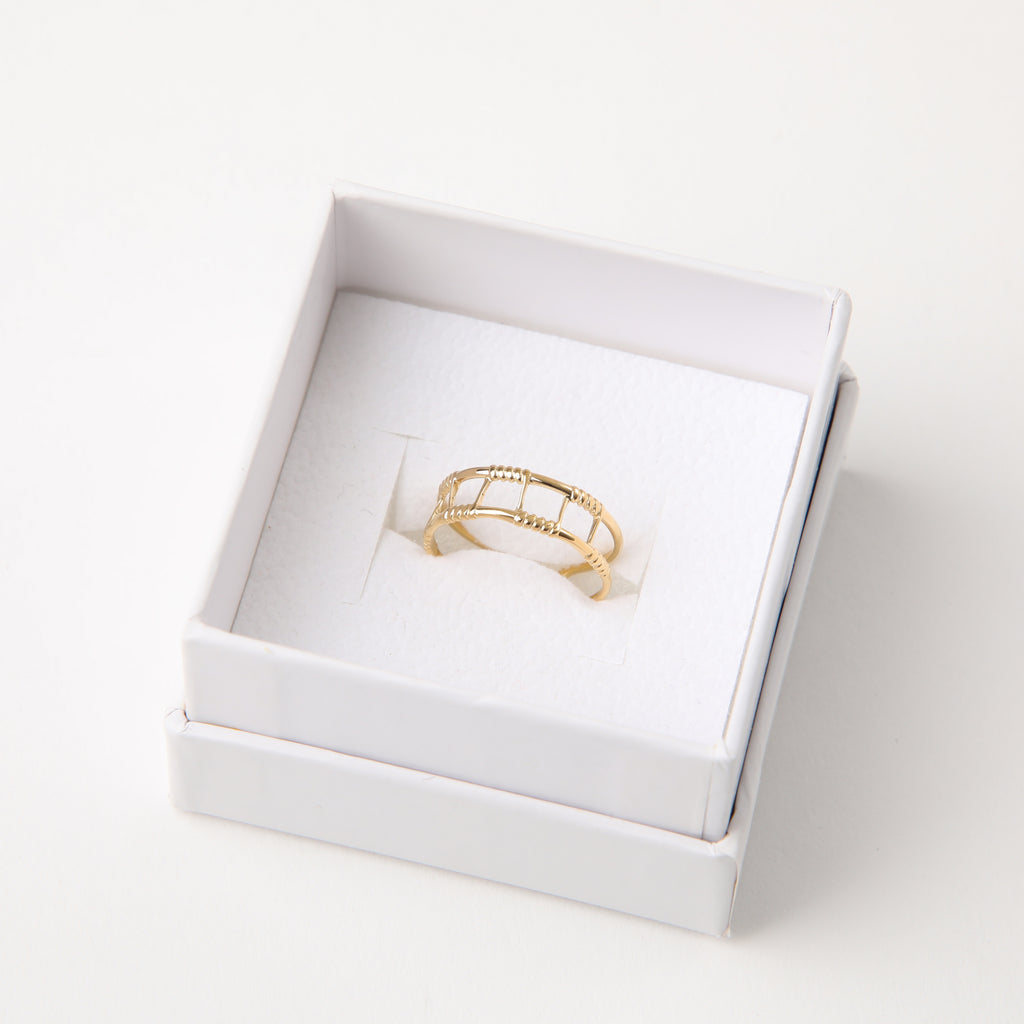 Anillo  19v69 Dorado Mujer STR473