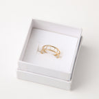 Anillo  19v69 Dorado Mujer STR473