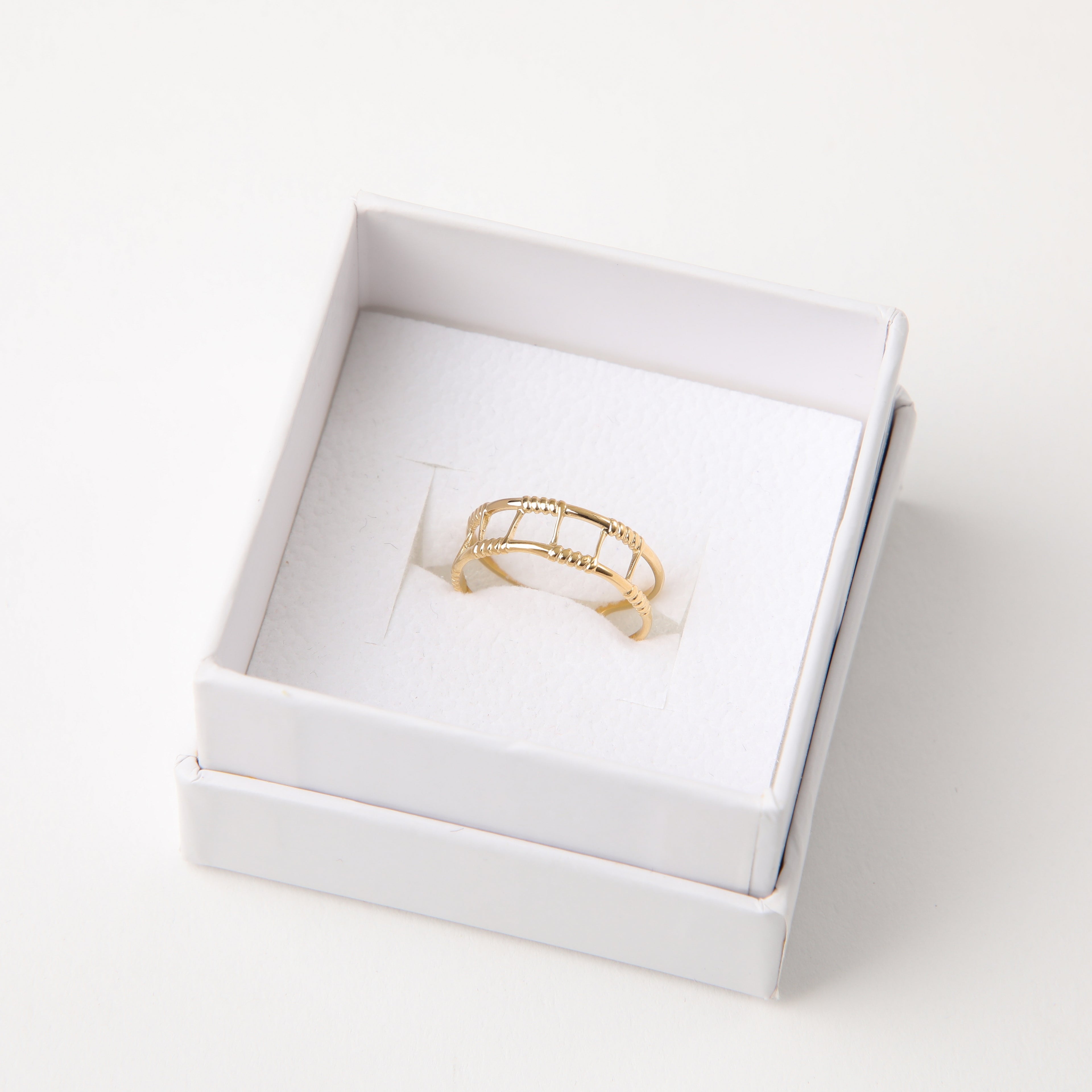 Anillo  19v69 Dorado Mujer STR473