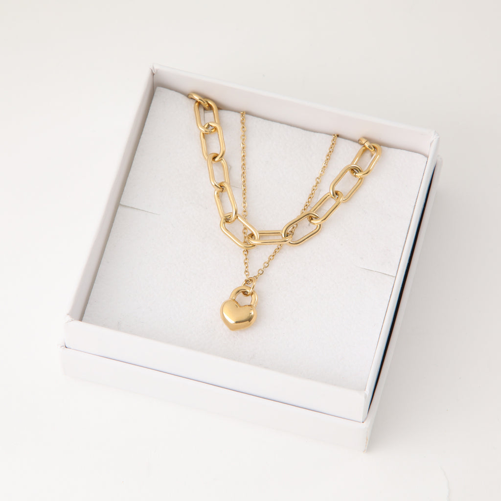 Collar 19V69 Italia Dorado STNE005