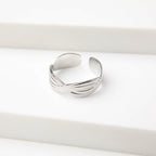 Anillo  19v69 Plateado Mujer STR219