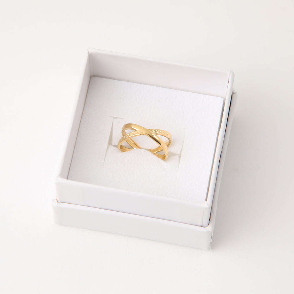 Anillo  19v69 Dorado Mujer STR334