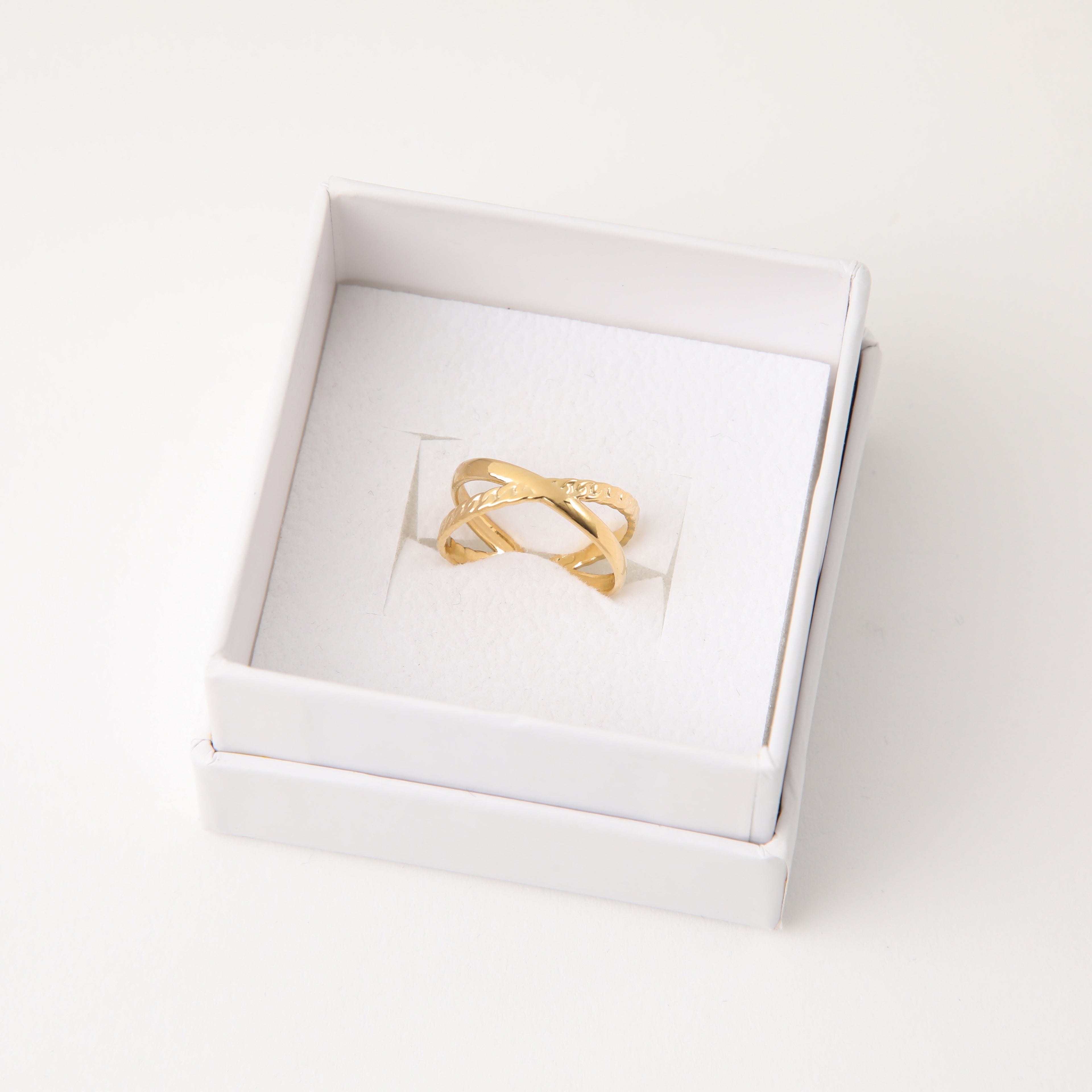 Anillo  19v69 Dorado Mujer STR334