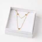 Collar Doble 19V69 Italia STNE150 Dorado