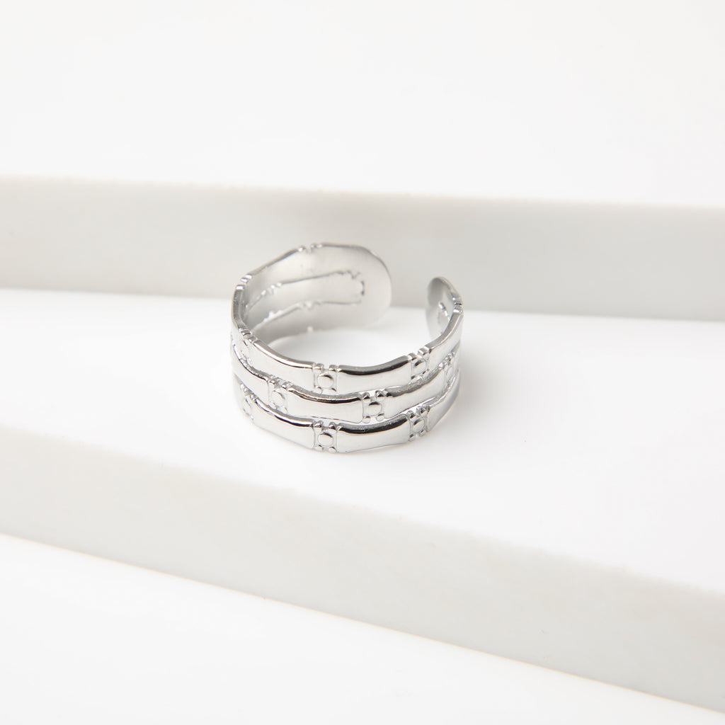 Anillo  19v69 Plateado Mujer STR200