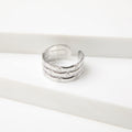 Anillo  19v69 Plateado Mujer STR200