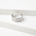 Anillo  19v69 Plateado Mujer STR200