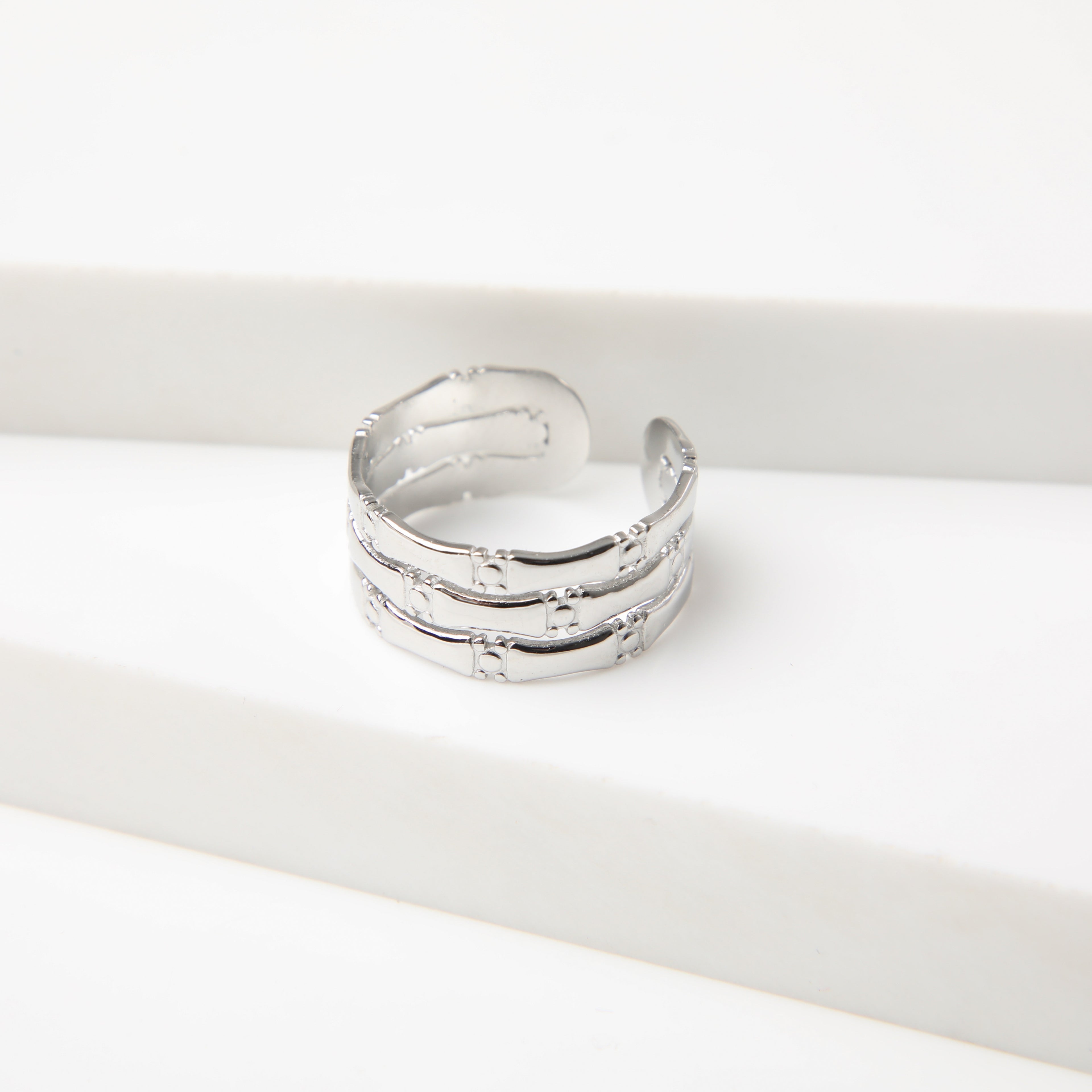 Anillo  19v69 Plateado Mujer STR200