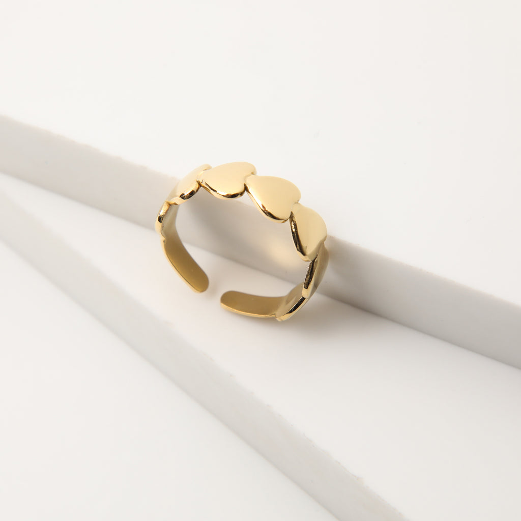 Anillo  19v69 Dorado Mujer STR468