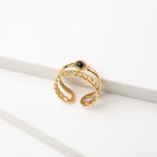 Anillo  19v69 Dorado Mujer STR132