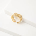 Anillo  19v69 Dorado Mujer STR303