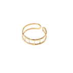 Anillo  19v69 Dorado Mujer STR473