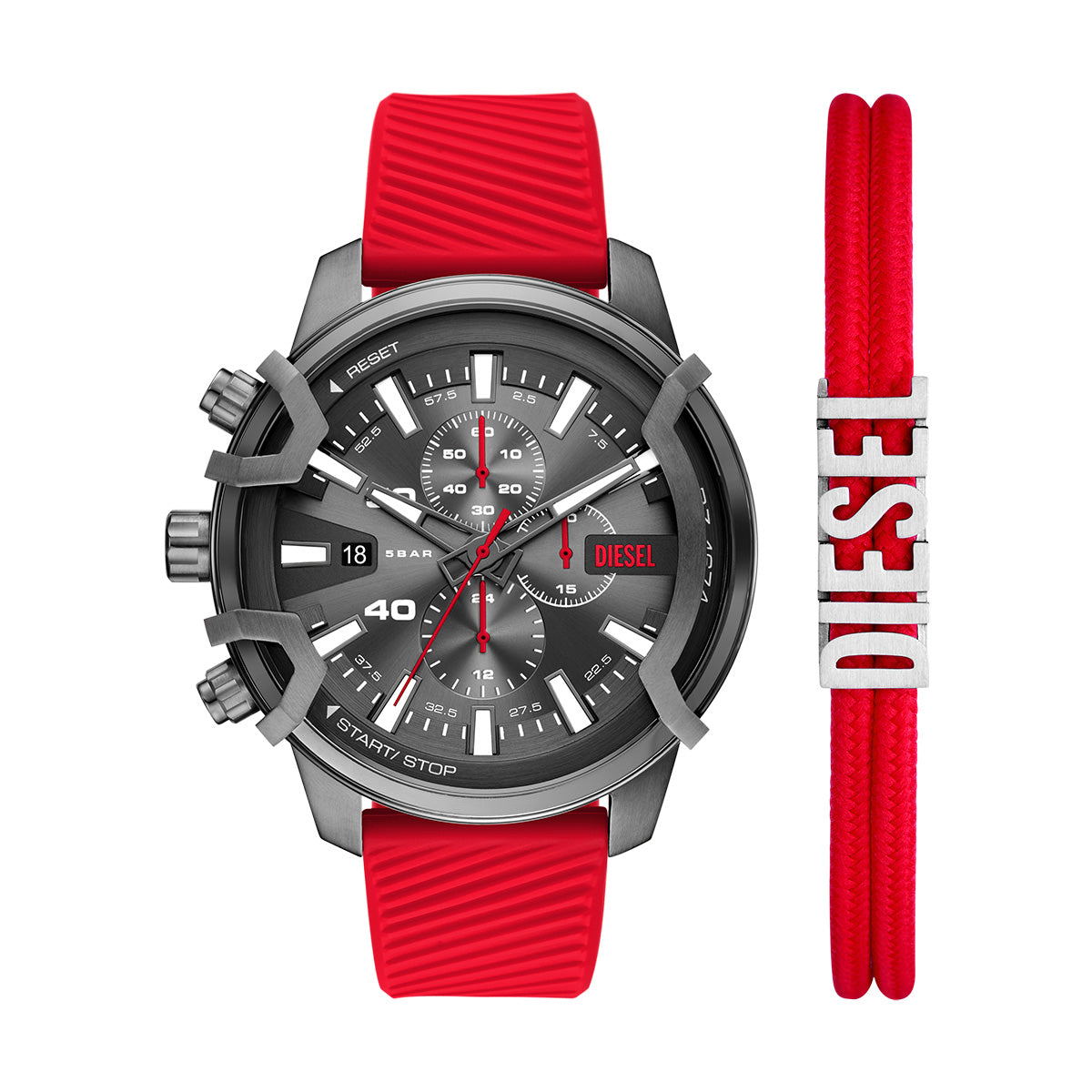 Reloj Diesel DZ4673SET Rojo