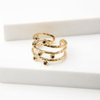 Anillo  19v69 Dorado Mujer STR168