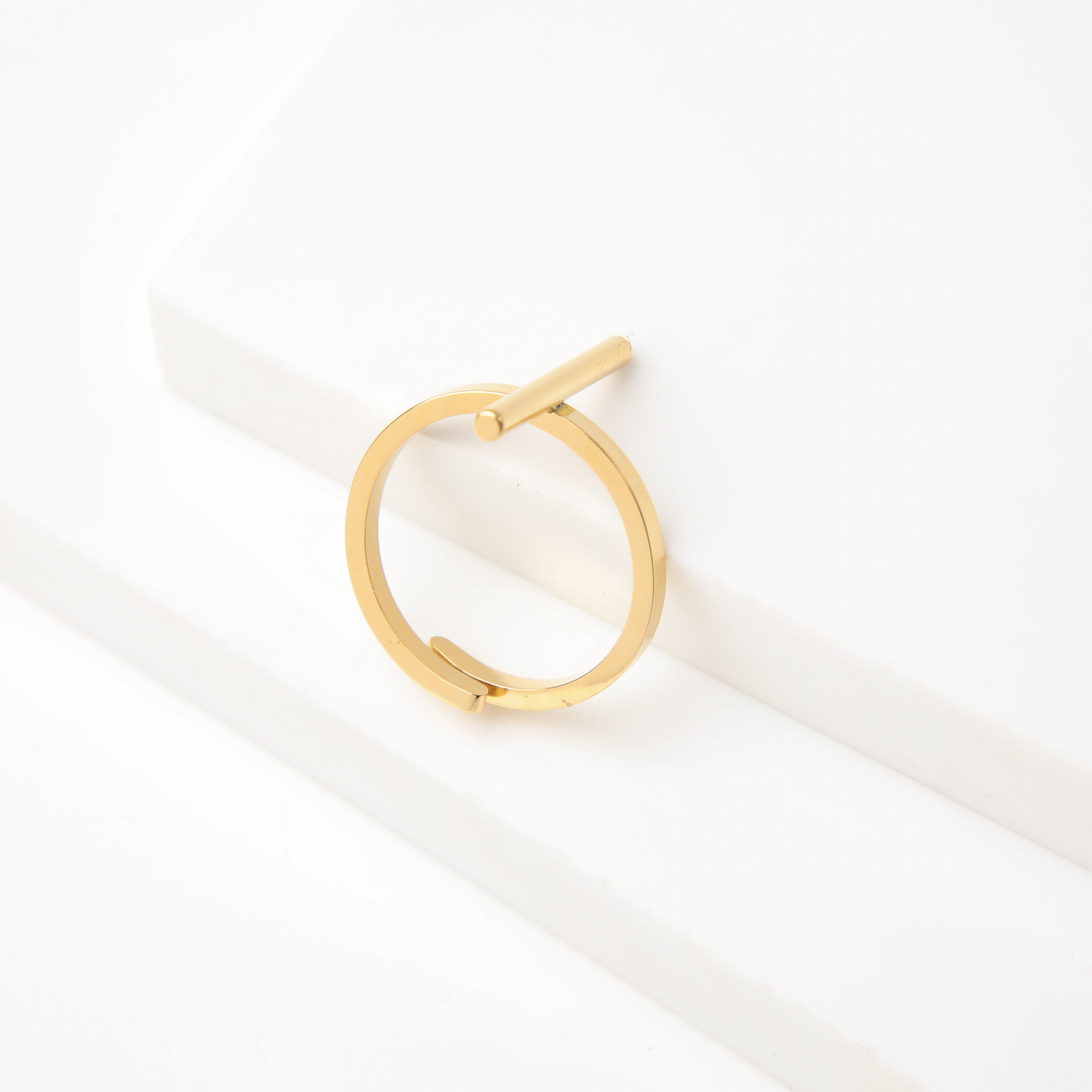 Anillo  19v69 Dorado Mujer STR256