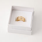 Anillo  19v69 Dorado Mujer STR216