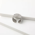 Anillo  19v69 Plateado Mujer STR200