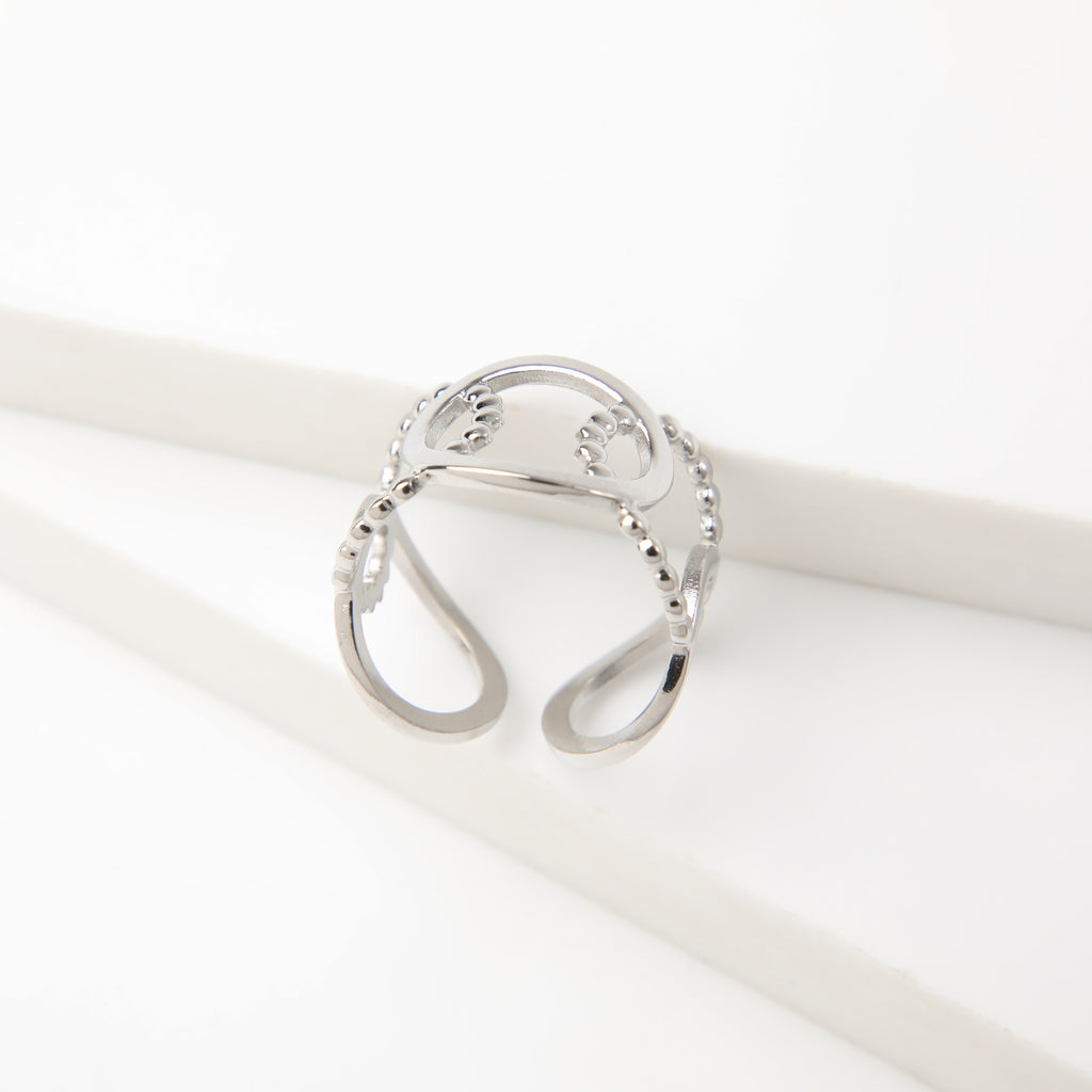 Anillo  19v69 Plateado Mujer STR210