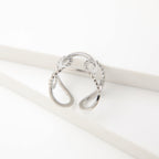 Anillo  19v69 Plateado Mujer STR210