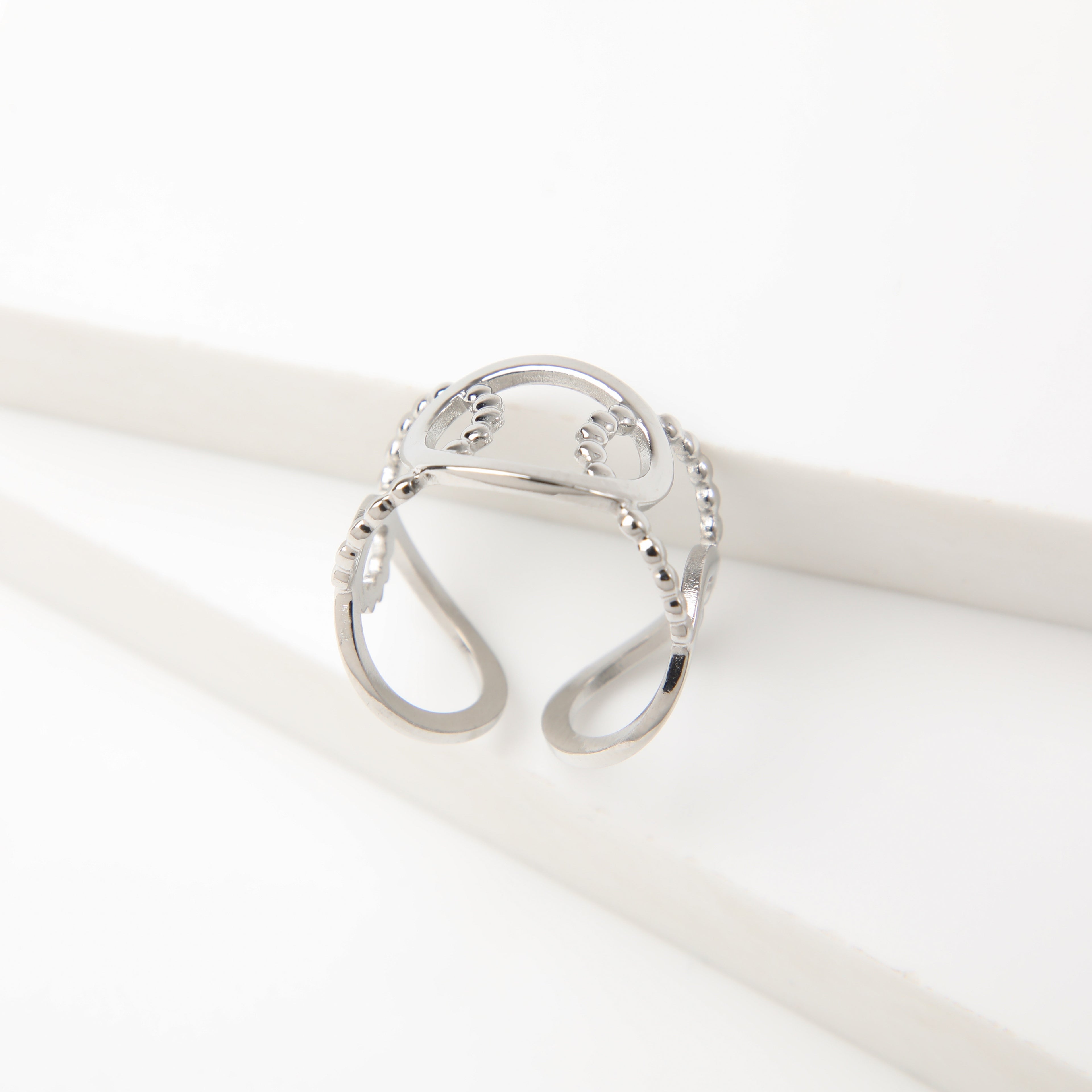 Anillo  19v69 Plateado Mujer STR210