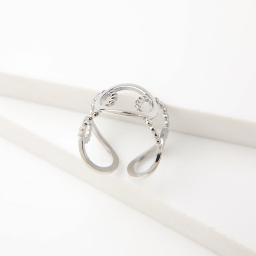 Anillo  19v69 Plateado Mujer STR210