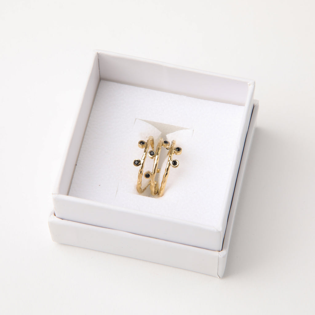 Anillo  19v69 Dorado Mujer STR168